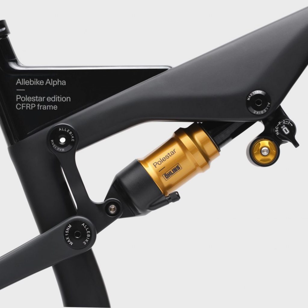 Allebike Alpha Polestar edition Space Ohlinsrear Motor16