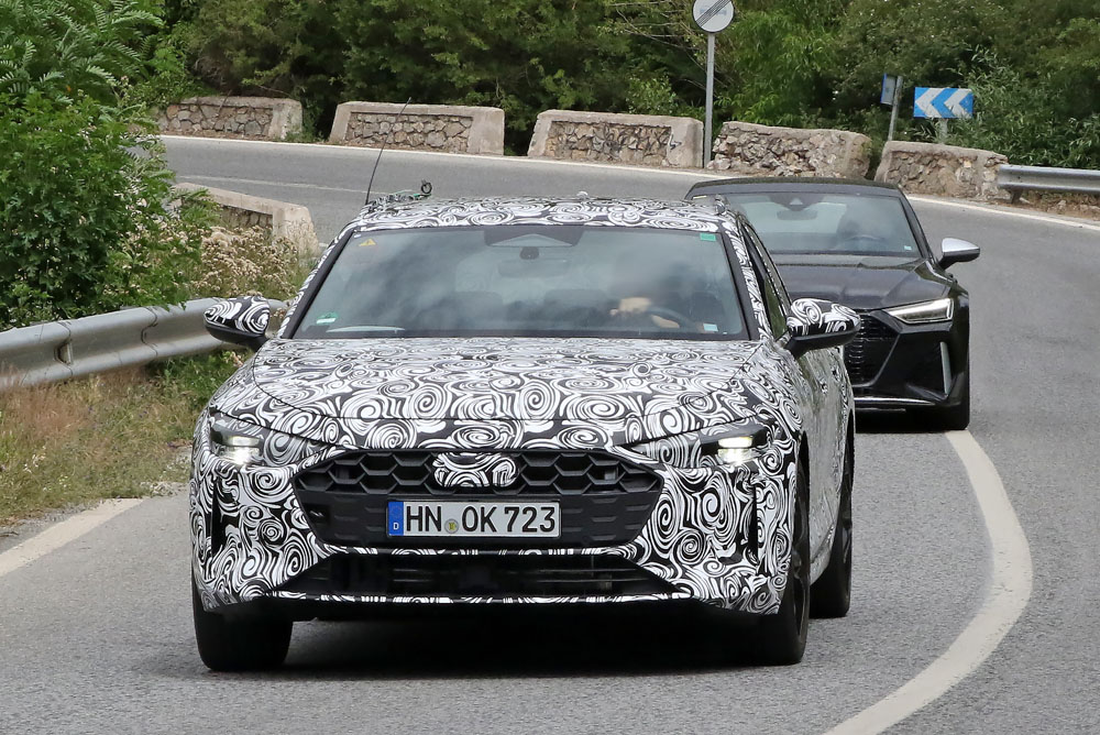 ¿Puede ser este el futuro Audi RS4? 4 Motor16 Audi RS4 mule 2 Motor16