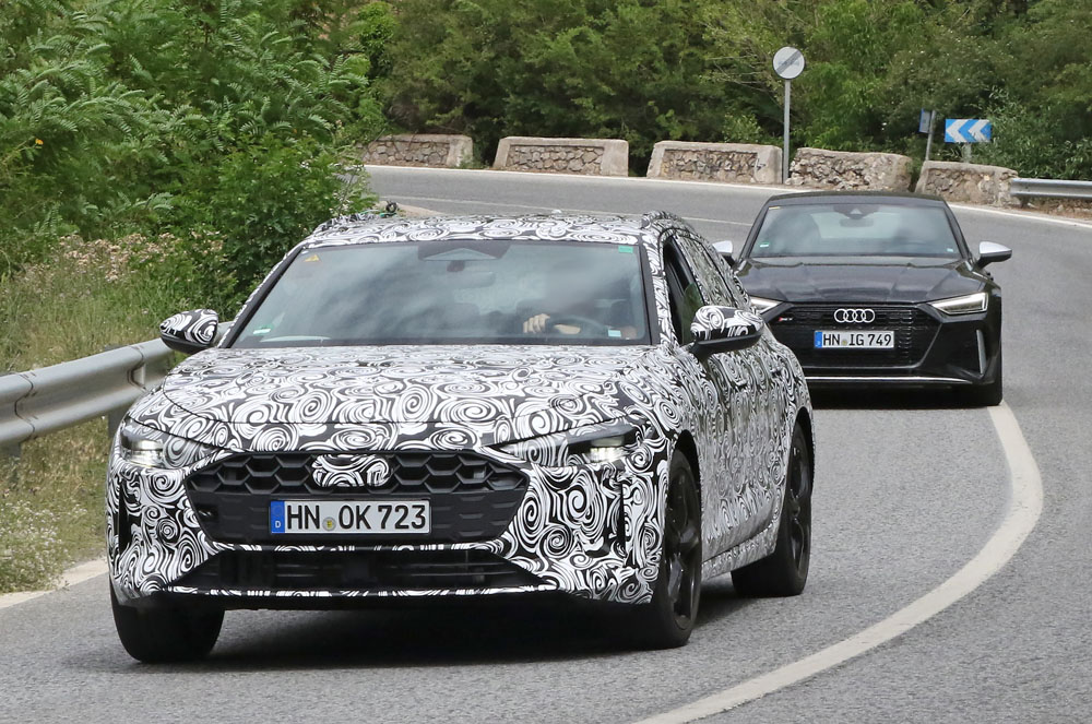 ¿Puede ser este el futuro Audi RS4? 5 Motor16 Audi RS4 mule 3 Motor16