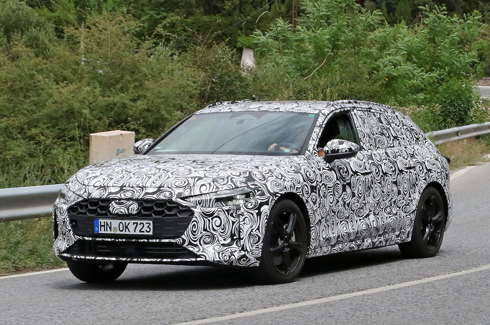 ¿Puede ser este el futuro Audi RS4? 7 Motor16 Audi RS4 mule 5 Motor16