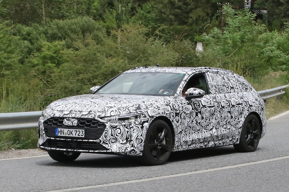 ¿Puede ser este el futuro Audi RS4? 8 Motor16 Audi RS4 mule 6 Motor16