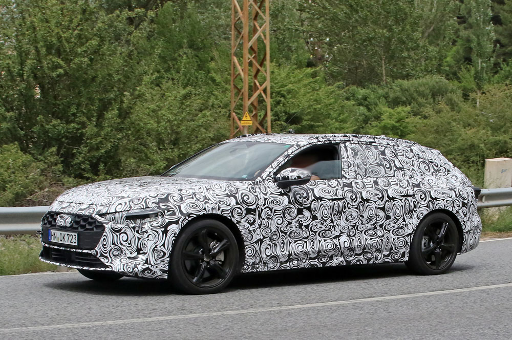 ¿Puede ser este el futuro Audi RS4? 9 Motor16 Audi RS4 mule 7 Motor16