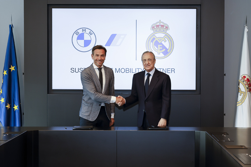 BMW ya es oficialmente la marca de coches del Real Madrid 1 Motor16 BMW y Real Madrid1 Motor16