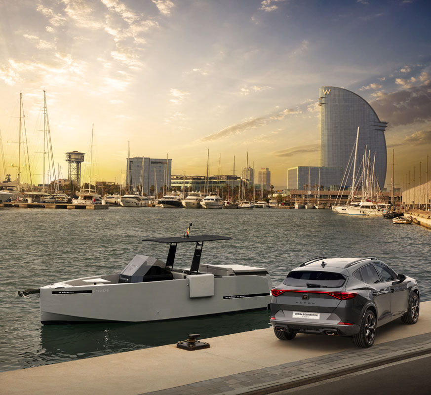 CUPRA también sabe navegar 2 Motor16 CUPRA D28 FORMENTOR E HYBRID 1 Motor16