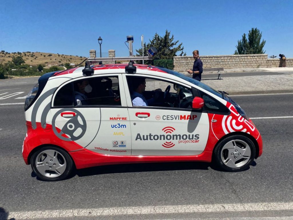 Coche autónomo Mapfre 1 Motor16