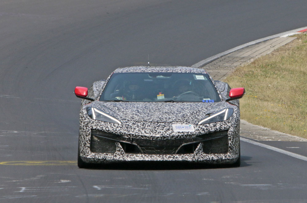 Chevrolet Corvette híbrido. Ya rueda en Nürburgring 2 Motor16 Corvette E Ray track 1 Motor16