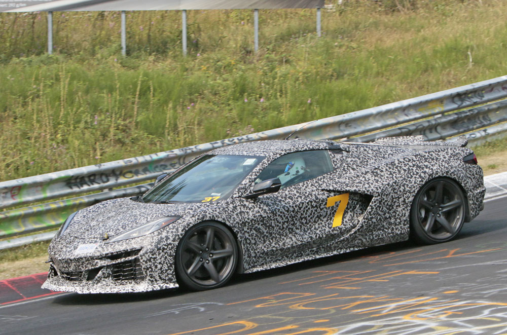 Chevrolet Corvette híbrido. Ya rueda en Nürburgring 15 Motor16 Corvette E Ray track 13 Motor16