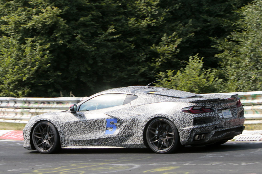 Chevrolet Corvette híbrido. Ya rueda en Nürburgring 10 Motor16 Corvette E Ray track 8 Motor16