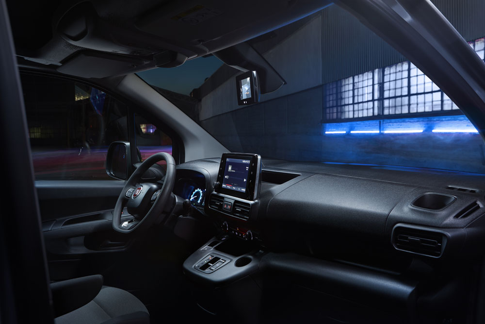 Fiat E-Doblò, otro eléctrico con pasaporte gallego 2 Motor16 Interior del Fiat E-Doblò.