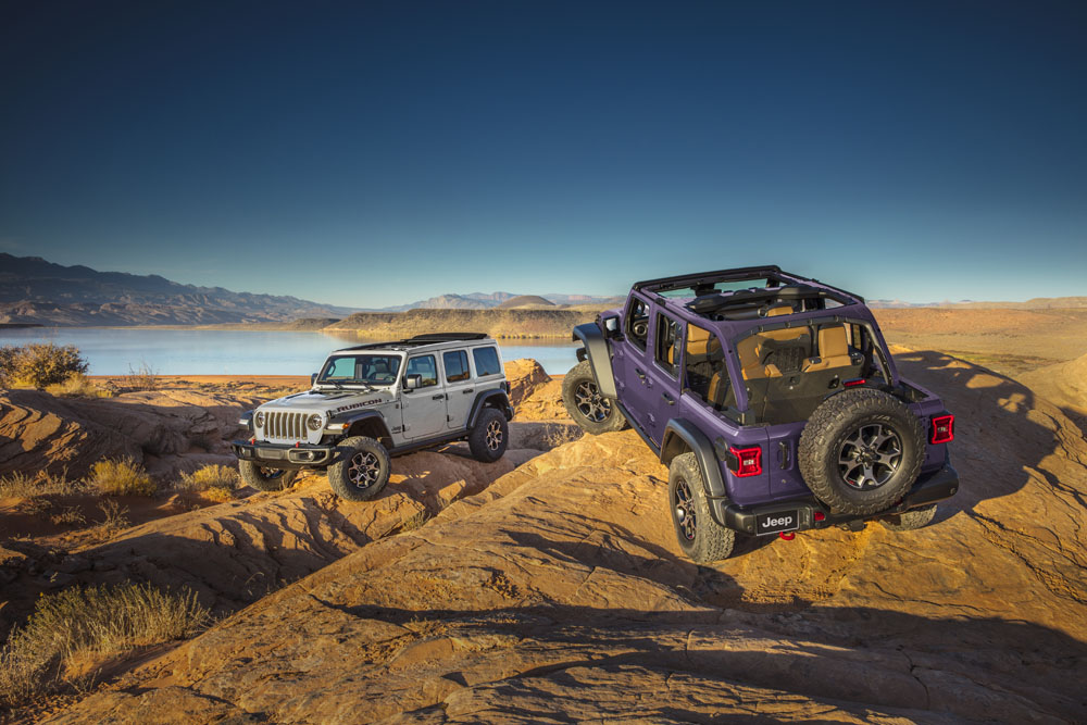 Por Halloween se reedita el color Punk'n Orange para el Jeep Wrangler 1 Motor16 Jeep Wrangler. Imagen en colores Earl y Reign.