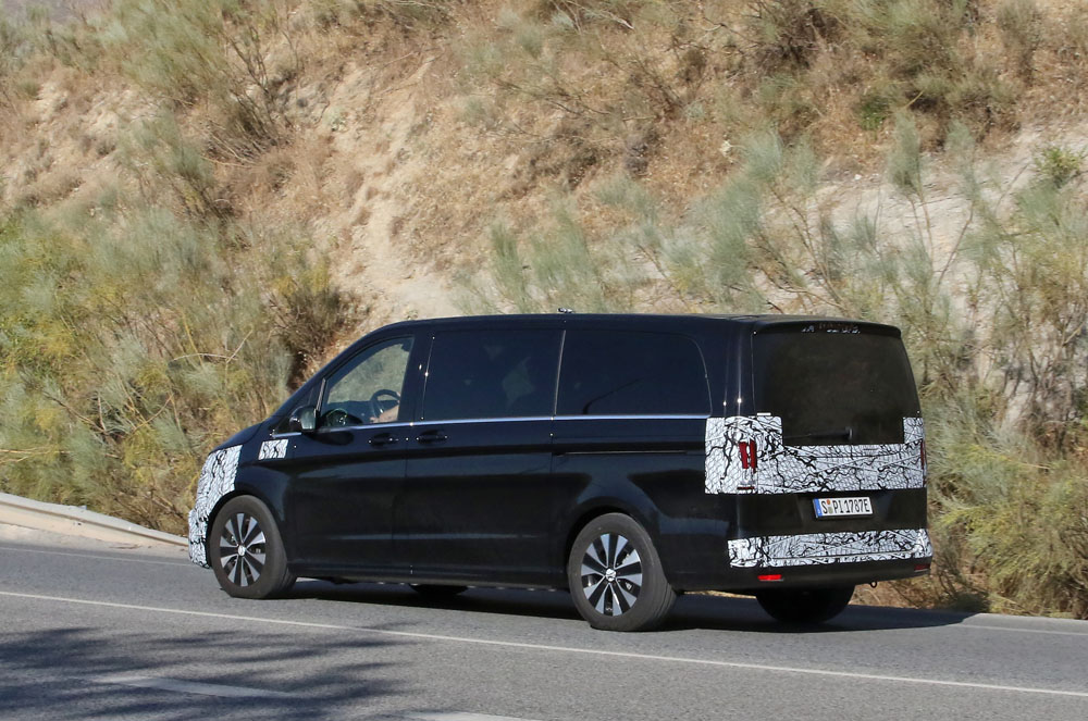Mercedes EQV, la hora del lavado de cara 12 Motor16 Mercedes EQV facelift 10 Motor16