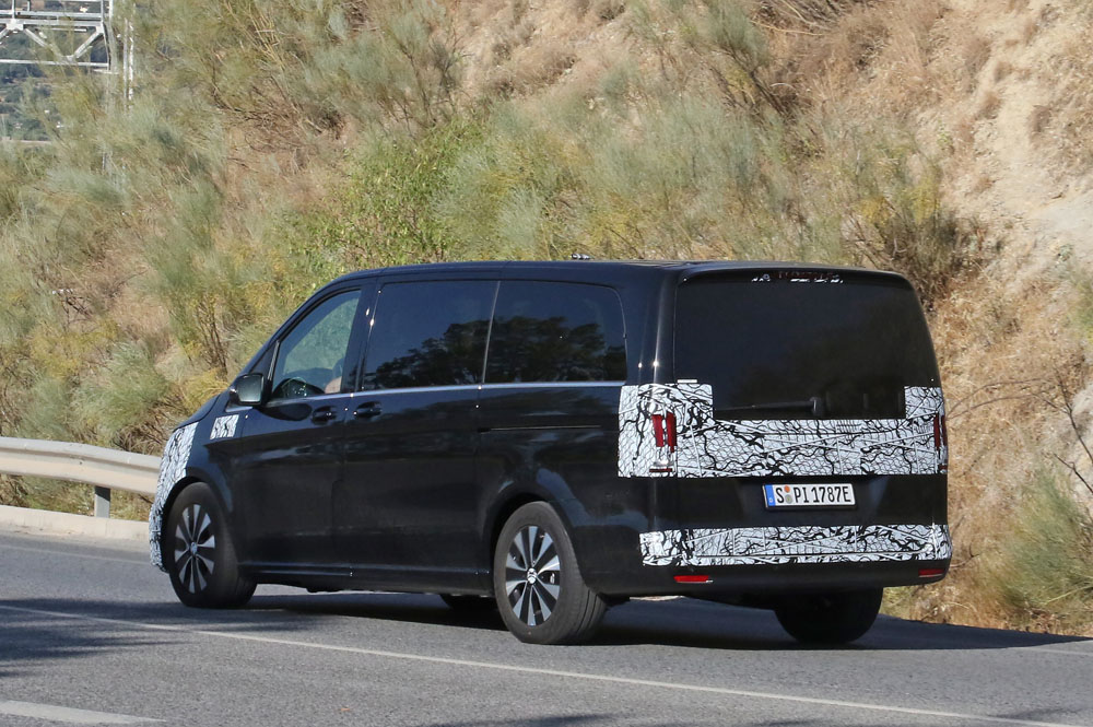 Mercedes EQV, la hora del lavado de cara 13 Motor16 Mercedes EQV facelift 11 Motor16
