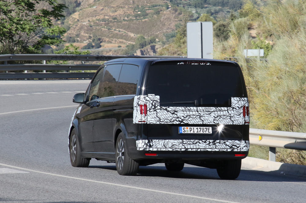 Mercedes EQV, la hora del lavado de cara 15 Motor16 Mercedes EQV facelift 13 Motor16
