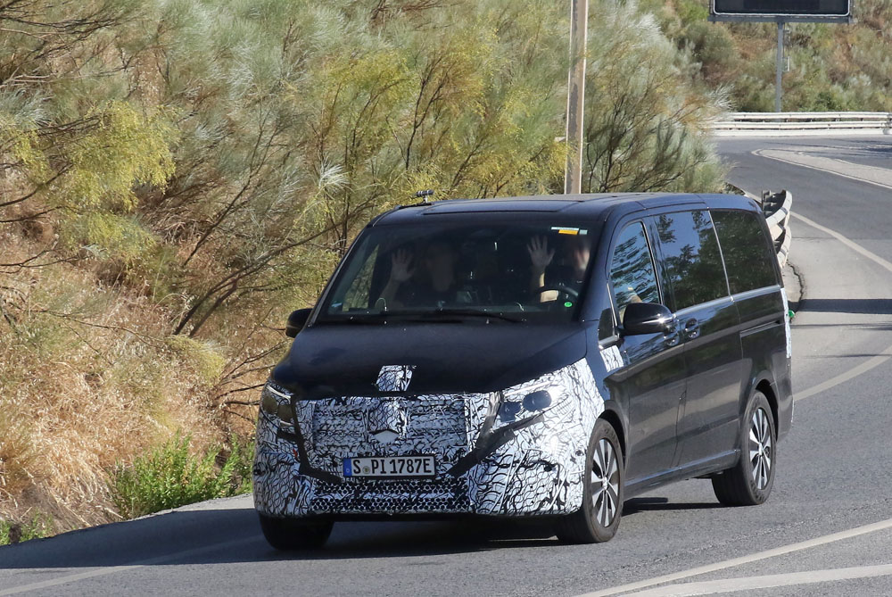 Mercedes EQV, la hora del lavado de cara 6 Motor16 Mercedes EQV facelift 4 Motor16
