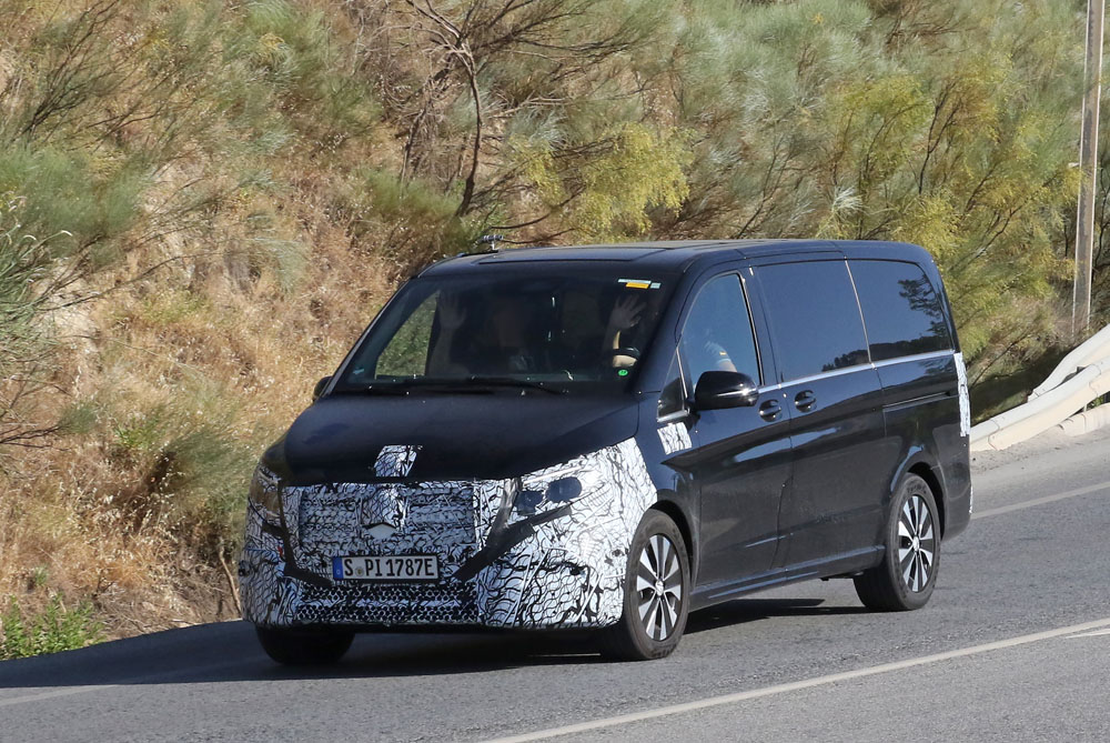 Mercedes EQV, la hora del lavado de cara 7 Motor16 Mercedes EQV facelift 5 Motor16