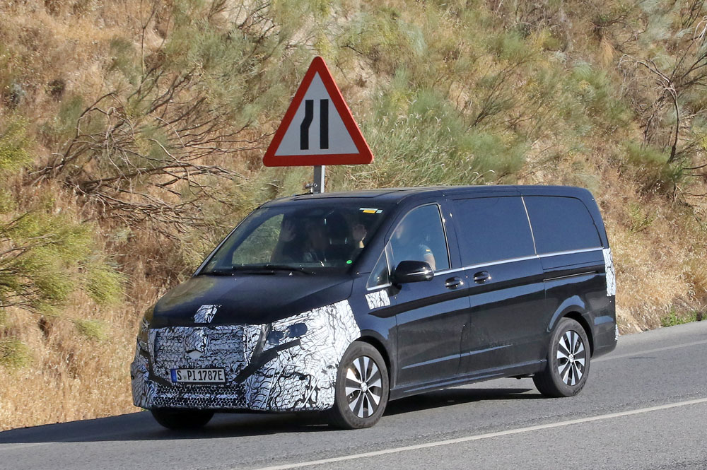 Mercedes EQV, la hora del lavado de cara 8 Motor16 Mercedes EQV facelift 6 Motor16