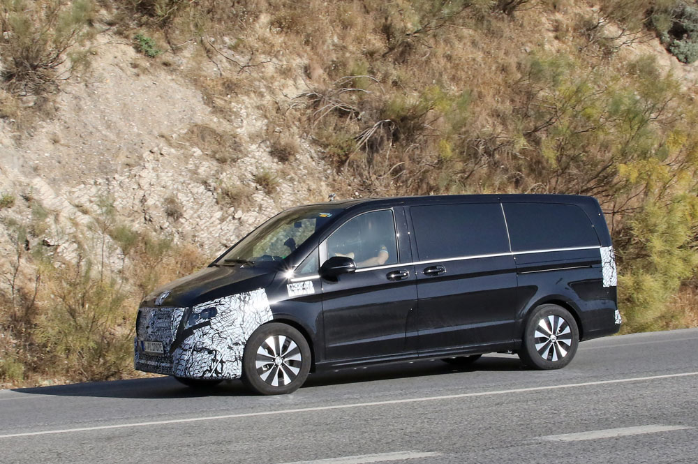 Mercedes EQV, la hora del lavado de cara 9 Motor16 Mercedes EQV facelift 7 Motor16