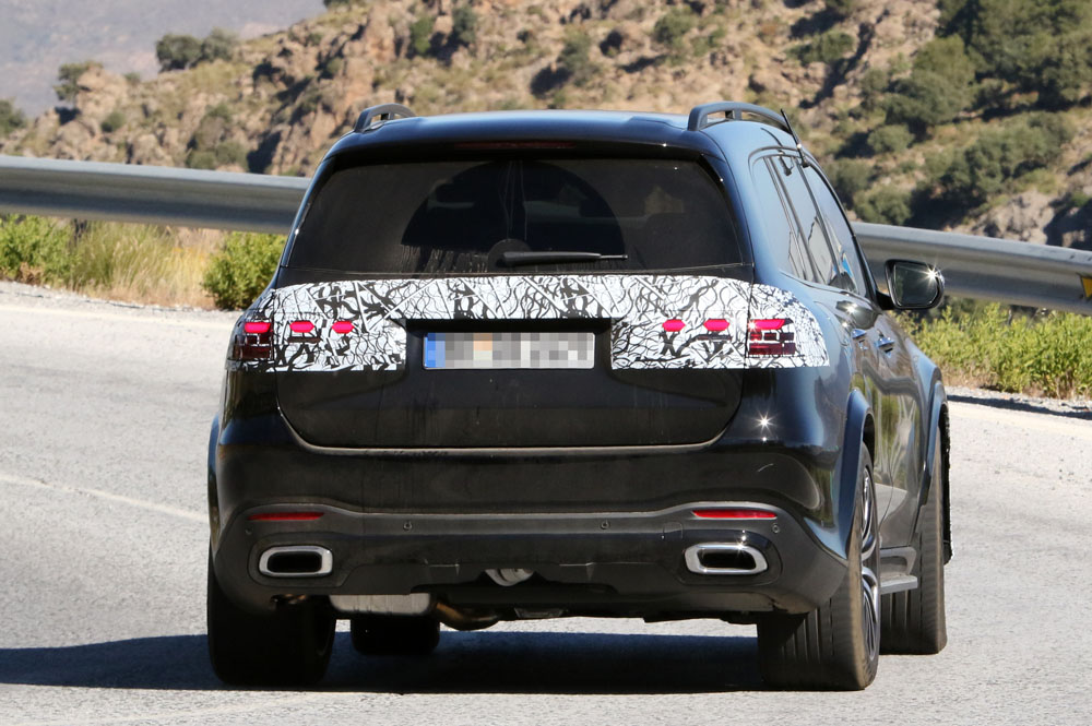 Un ligero estiramiento para el Mercedes GLS 12 Motor16 Mercedes GLS facelift 10 Motor16