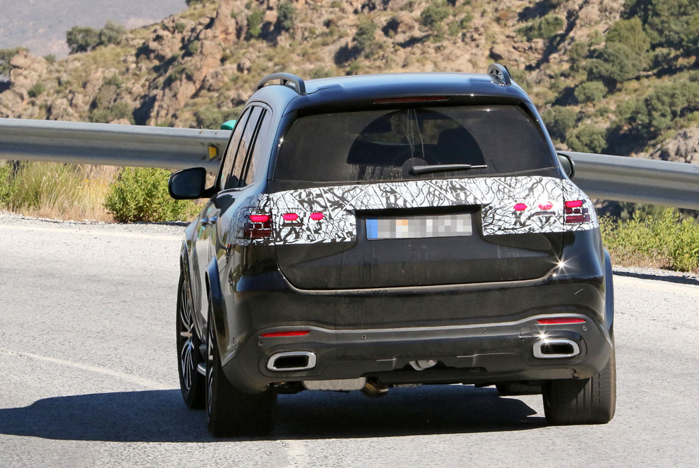 Un ligero estiramiento para el Mercedes GLS 13 Motor16 Mercedes GLS facelift 11 Motor16