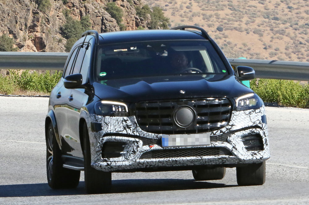 Un ligero estiramiento para el Mercedes GLS 16 Motor16 Mercedes GLS facelift 14 Motor16