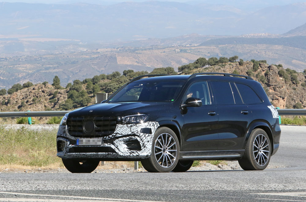 Un ligero estiramiento para el Mercedes GLS 17 Motor16 Mercedes GLS facelift 15 Motor16