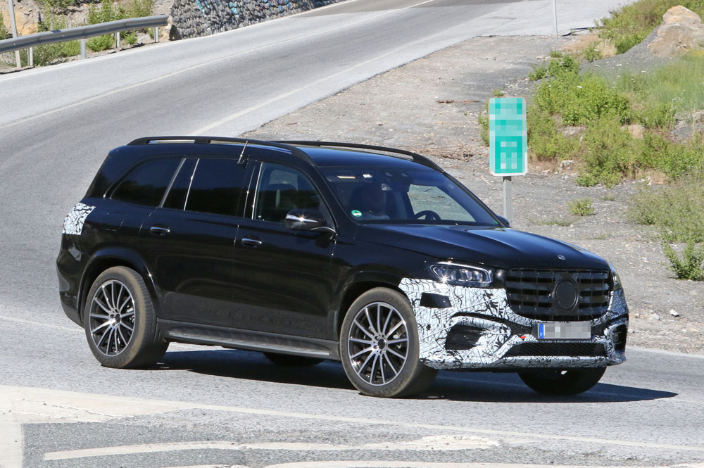 Un ligero estiramiento para el Mercedes GLS 5 Motor16 Mercedes GLS facelift 3 Motor16