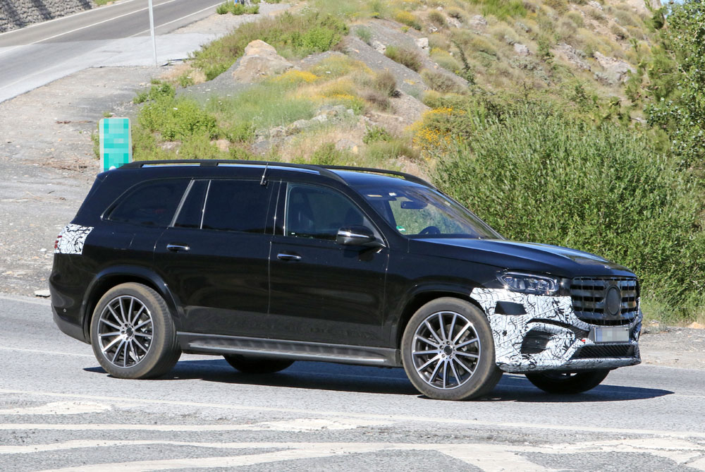 Un ligero estiramiento para el Mercedes GLS 6 Motor16 Mercedes GLS facelift 4 Motor16
