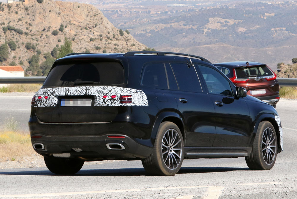 Un ligero estiramiento para el Mercedes GLS 10 Motor16 Mercedes GLS facelift 8 Motor16