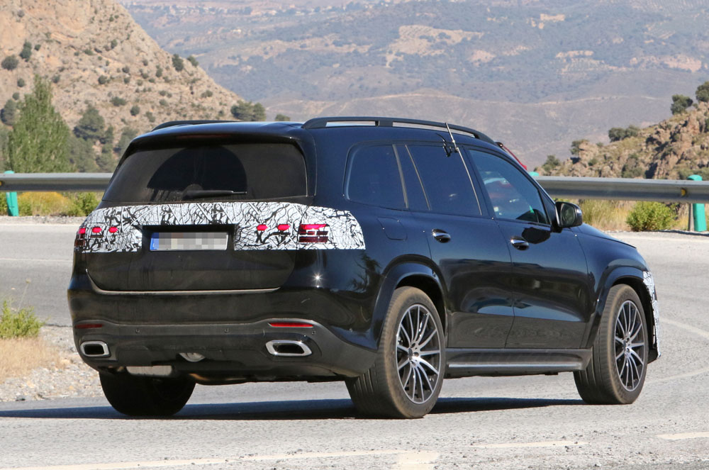 Un ligero estiramiento para el Mercedes GLS 11 Motor16 Mercedes GLS facelift 9 Motor16