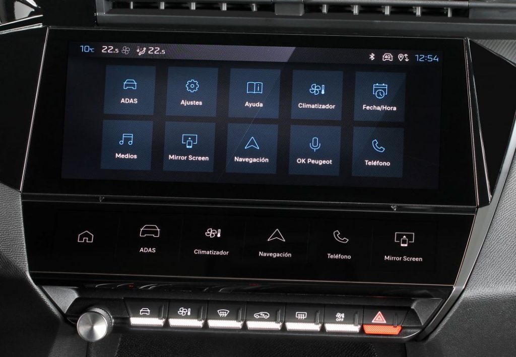 Peugeot 308: amplio e innovador, desde 24.050 euros 14 Motor16 Peugeot 308 interiores web 9 1 Motor16