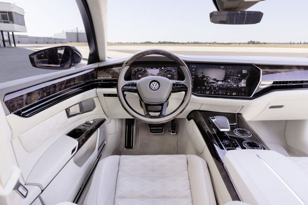 Interior del Volkswagen Phaeton
