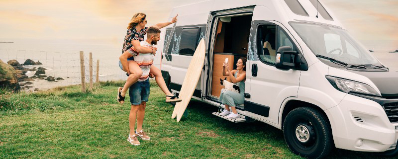Así viajamos en caravana: sobre todo desplazamientos en pareja o familia y sin salir de España 1 Motor16 dgt