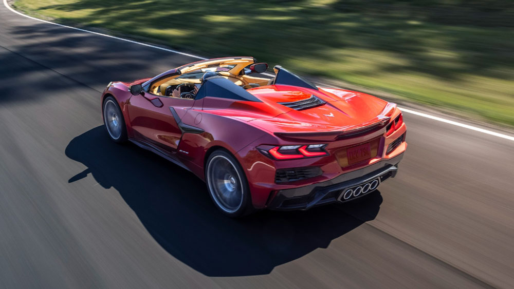 Corvette Z06. Imagen movimiento.