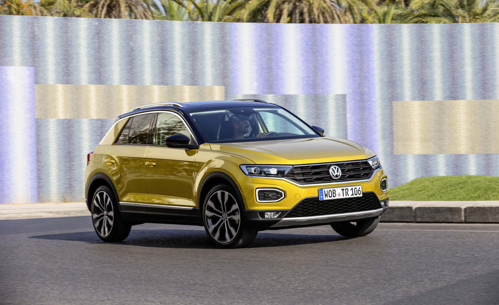 La Volkswagen T-Roc è la seconda auto a benzina più venduta.