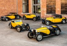 Negro y amarillo, sello de identidad de Bugatti