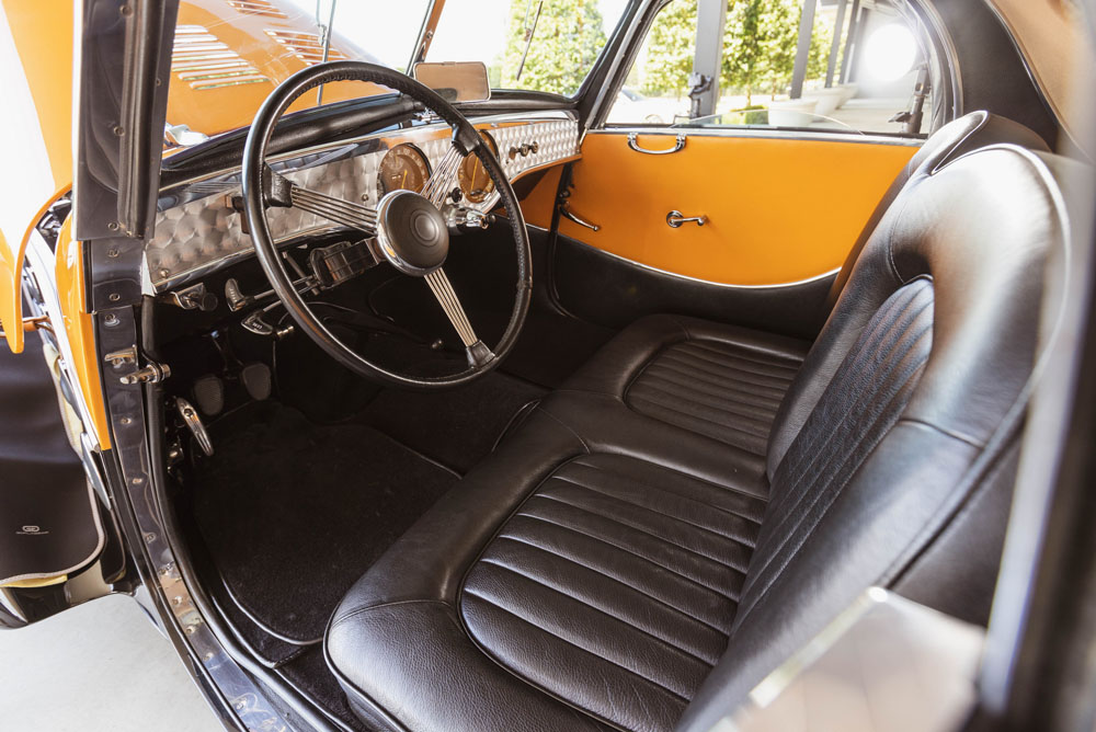 Este 402 Darl'mat Special Coupé puede ser el Peugeot más caro del mundo 3 Motor16 1938 Peugeot 402 Coupé. Imagen interior.