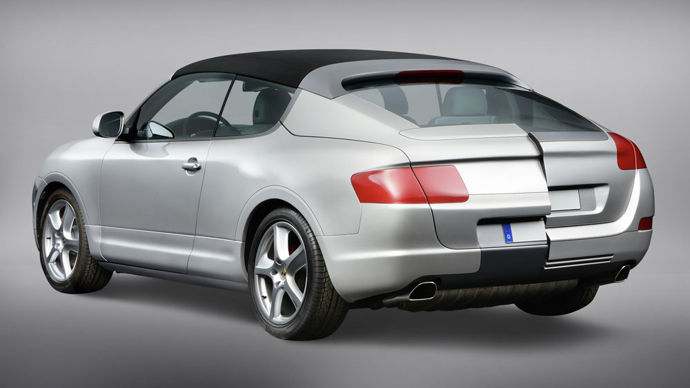 Porsche Cayenne Cabriolet. El secreto mejor guardado de la marca 2 Motor16 Porsche Cayenne Cabriolet Prototype. Imagen estudio.