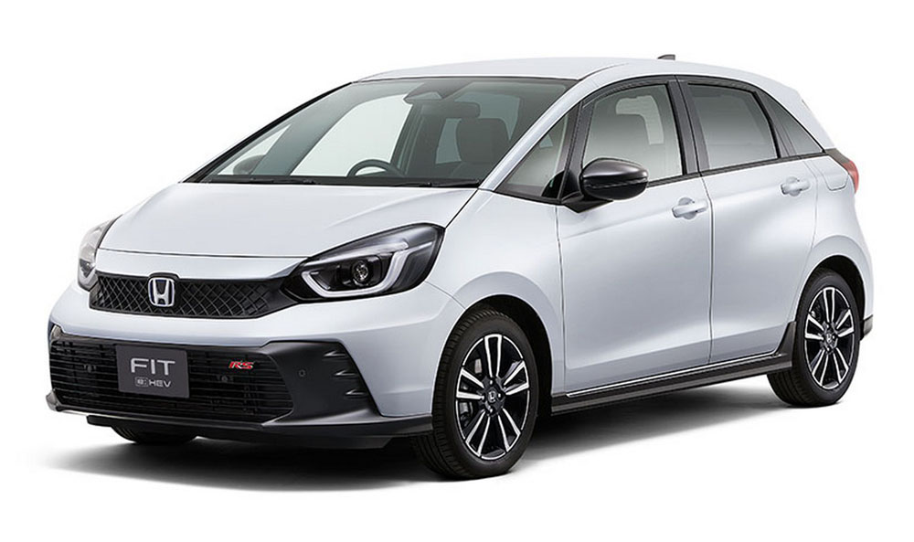 El Honda Jazz se pone a tono en Japón y estrena versión RS 1 Motor16 Honda Jazz RS 2023. Imagen estudio.