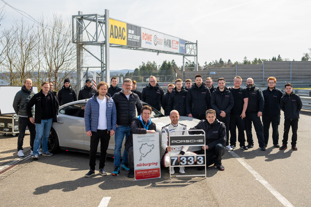Porsche Taycan Turbo S: se merienda al Tesla Model S Plaid en Nürburgring 5 Motor16 2022 Porsche Taycan Turbo S Nurburgring 1 Motor16