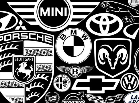 composición marcas de coches