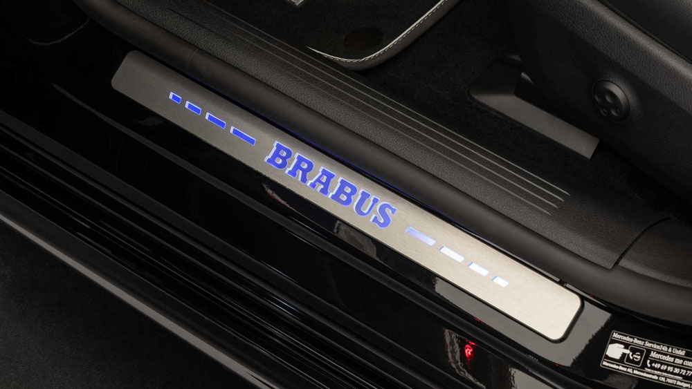 Brabus Mercedes-Benz EQS. Imagen detalle interior.