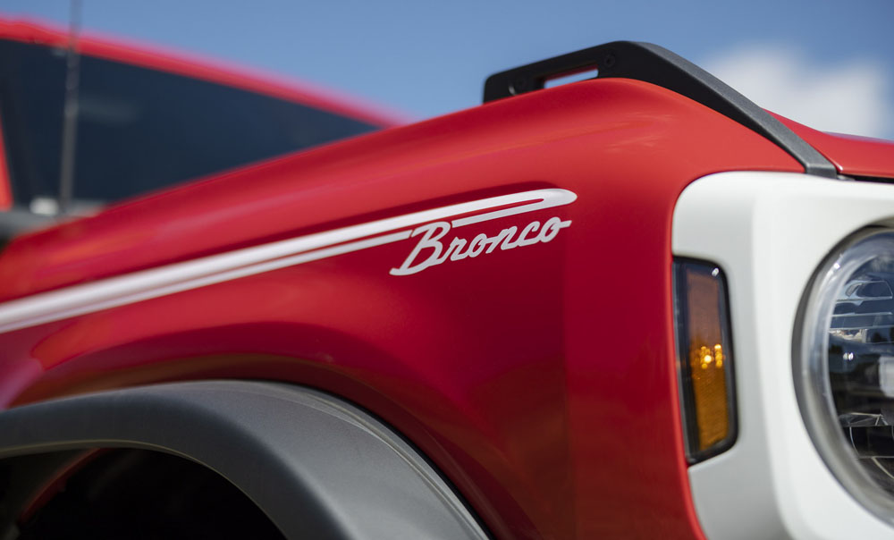 2023 Ford Bronco Heritage Edition Race Red 6 Motor16