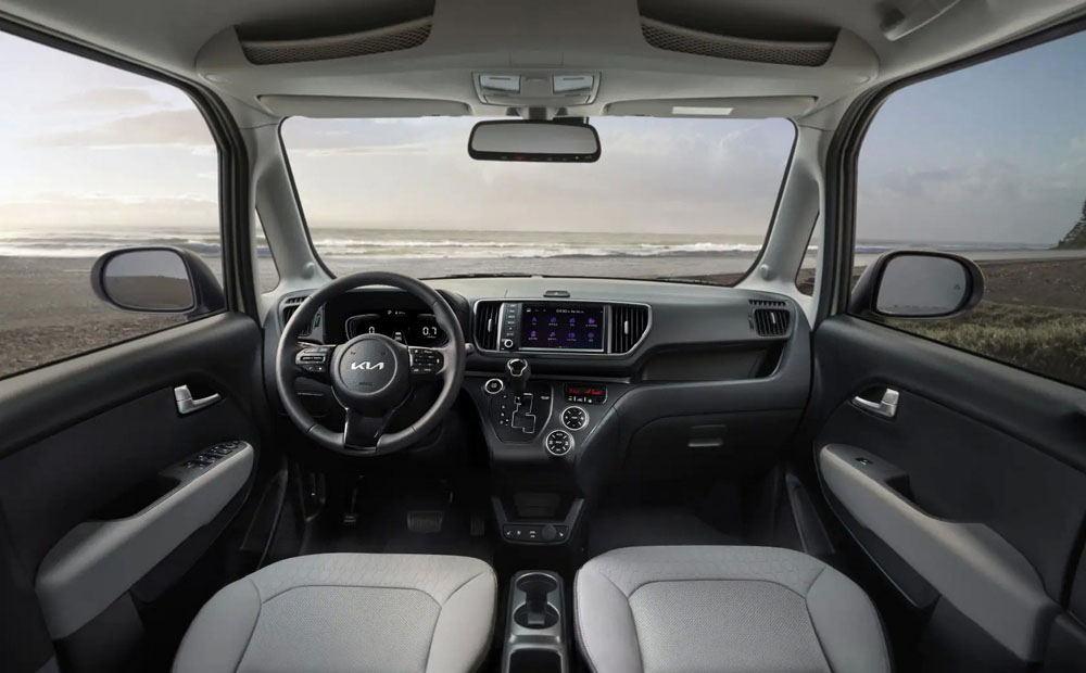 Kia Ray 2023. Imagen salpicadero.