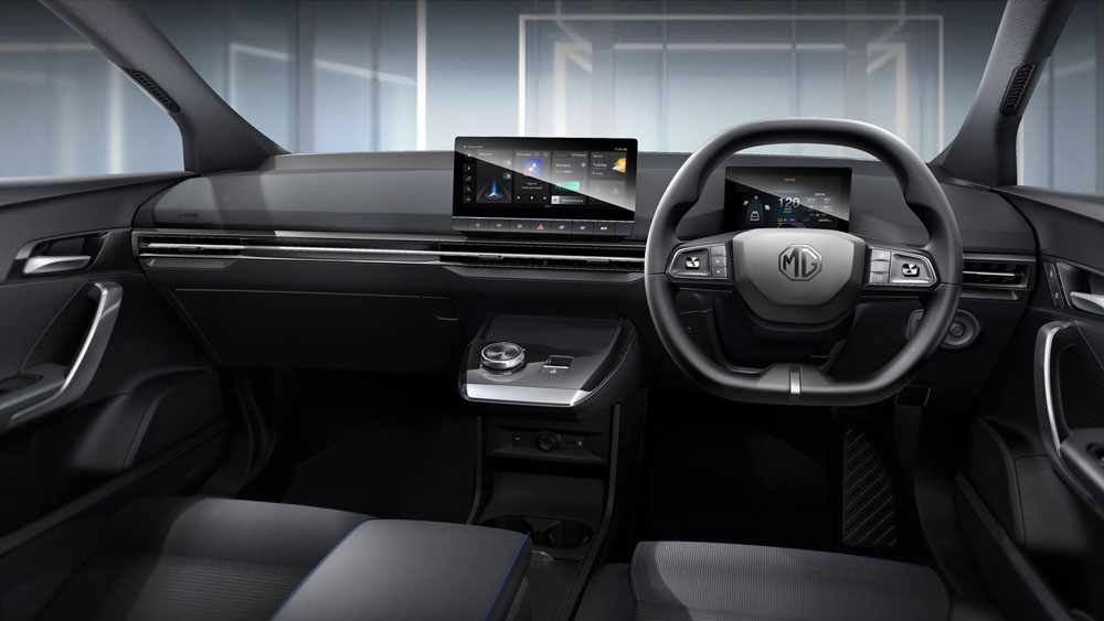 El compacto eléctrico de MG ya está a la venta 1 Motor16 MG 4 Electric. Imagen salpicadero.