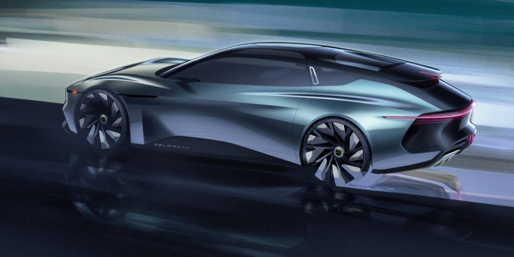 DeLorean muestra su regreso al futuro con el Alpha5 Plasmatail Concept 11 Motor16 2024 DeLorean Alpha5 Plasmatail Concept 6 Motor16