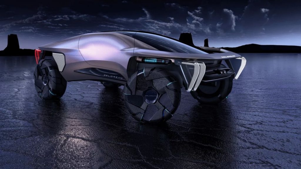 DeLorean muestra su regreso al futuro con el Alpha5 Plasmatail Concept 40 Motor16 2040 DeLorean Omega 1 Motor16