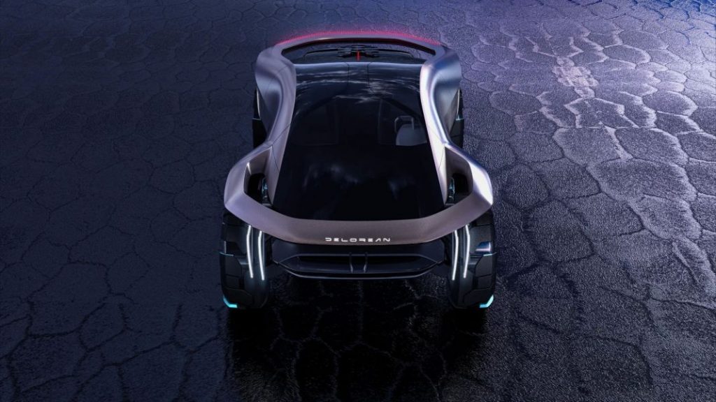 DeLorean muestra su regreso al futuro con el Alpha5 Plasmatail Concept 15 Motor16 2040 DeLorean Omega 3 Motor16