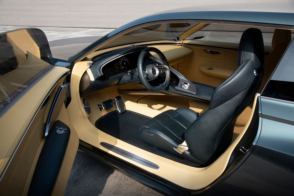 'La belleza del espacio en blanco': así es el interior del Genesis X Speedium Coupé 11 Motor16 Genesis X Speedium Coupe concept 1 Motor16