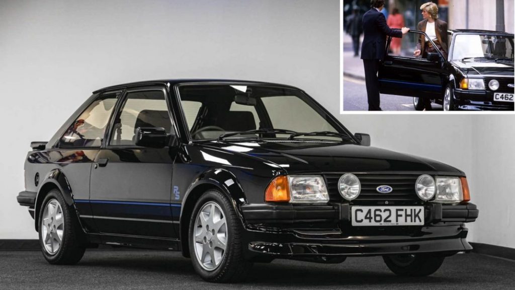 Esta es la verdadera historia del Ford Escort RS Turbo de Lady Di que está a la venta 1 Motor16 Ford Escort RS Turbo Lady Di
