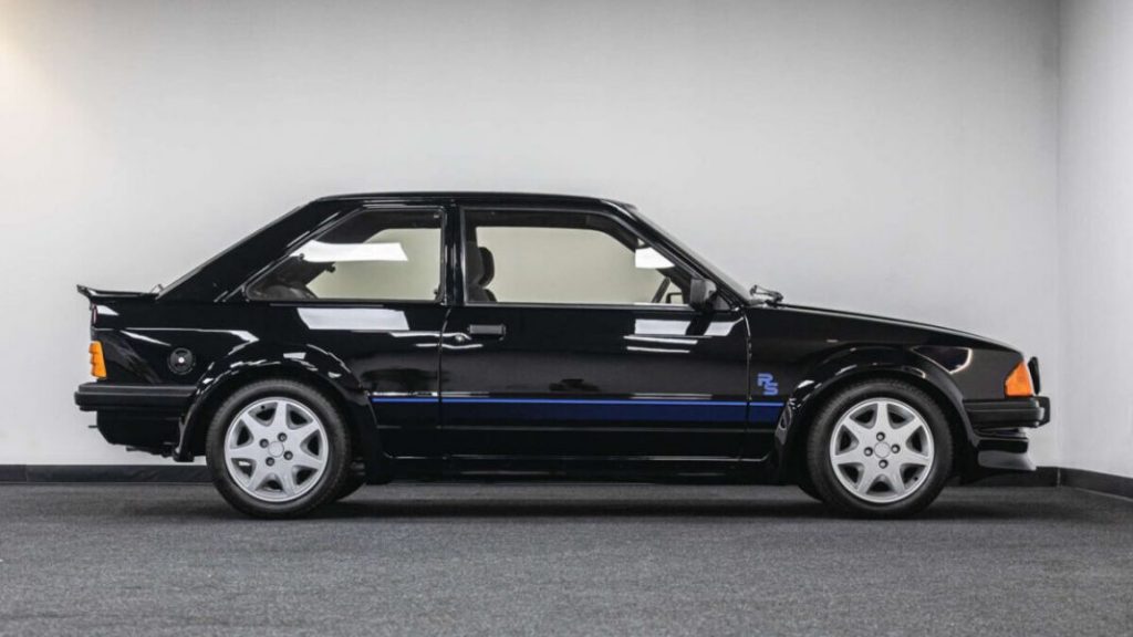 Esta es la verdadera historia del Ford Escort RS Turbo de Lady Di que está a la venta 4 Motor16 Ford Escort RS Turbo Lady Di